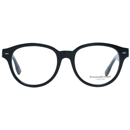 Ermenegildo Zegna Black Plastic Glasses (Frames) - ClickThatClicks 