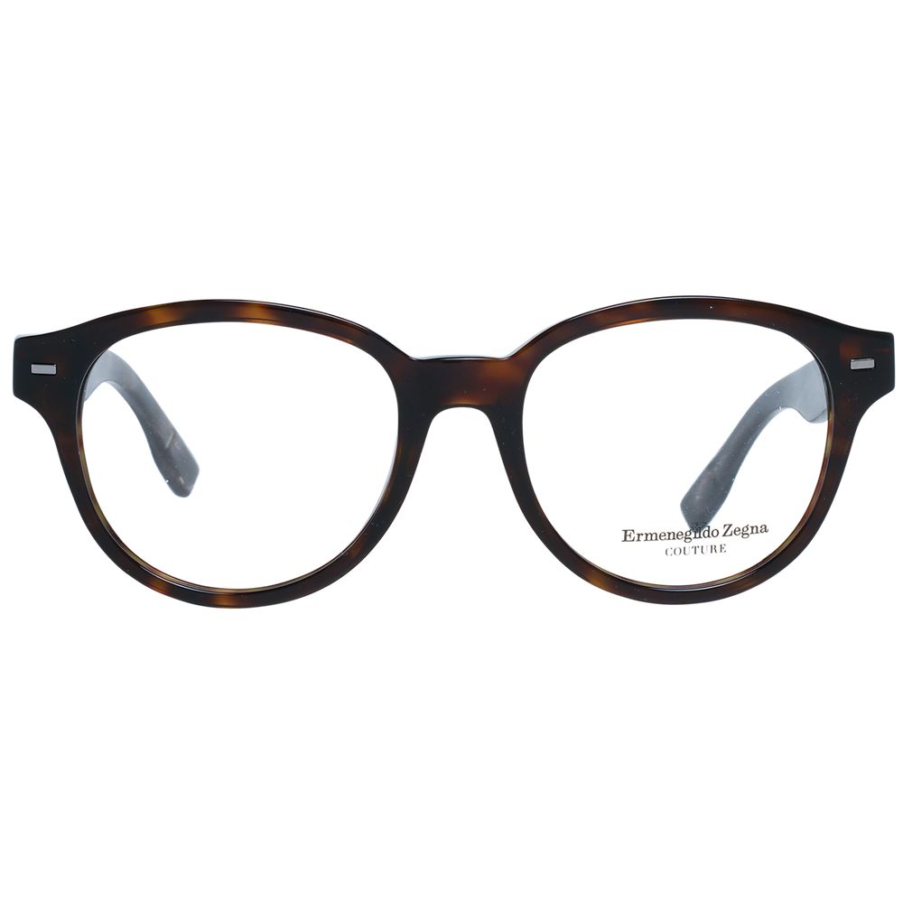Ermenegildo Zegna Brown Plastic Glasses (Frames) - ClickThatClicks 