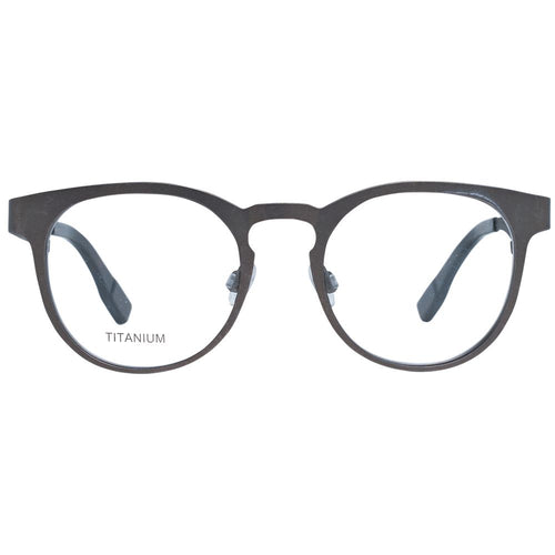 Ermenegildo Zegna Gray Titanium Glasses (Frames) - ClickThatClicks 