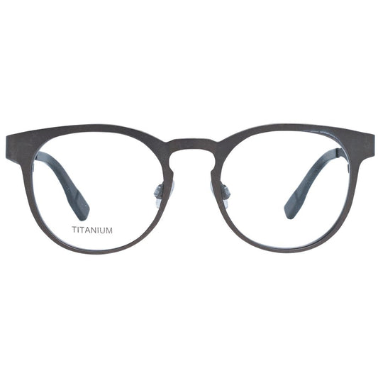 Ermenegildo Zegna Gray Titanium Glasses (Frames) - ClickThatClicks 