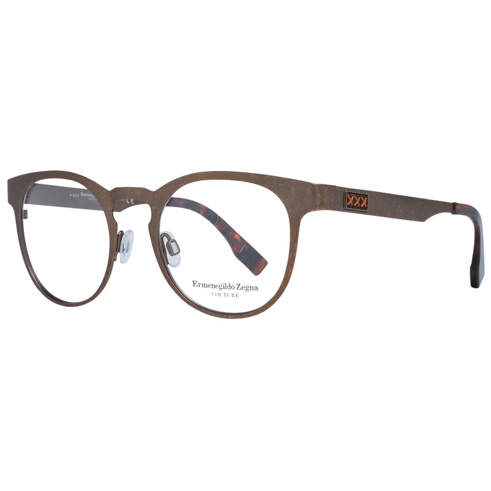 Ermenegildo Zegna Bronze Titanium Glasses (Frames) - ClickThatClicks 