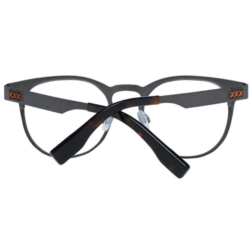 Ermenegildo Zegna Gray Titanium Glasses (Frames) - ClickThatClicks 