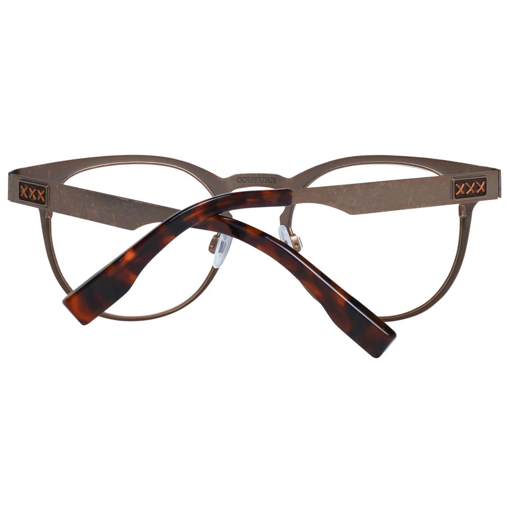 Ermenegildo Zegna Bronze Titanium Glasses (Frames) - ClickThatClicks 