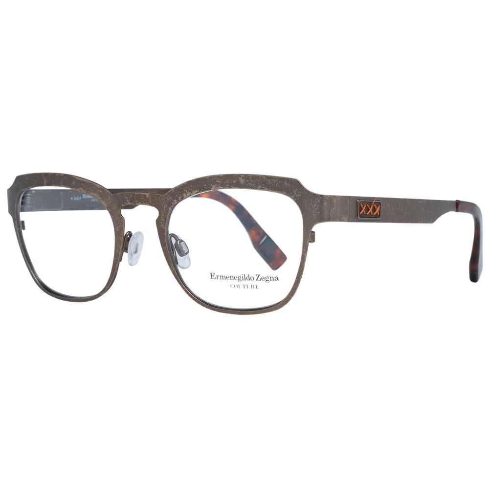 Ermenegildo Zegna Bronze Titanium Glasses (Frames) - ClickThatClicks 