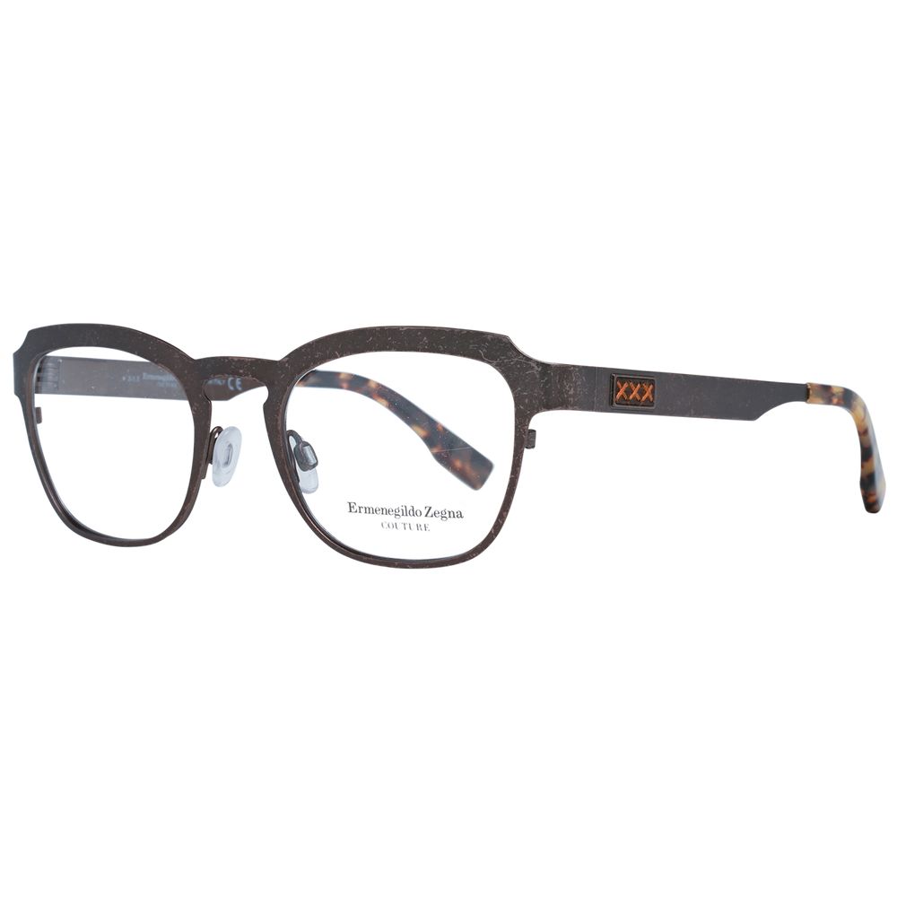 Ermenegildo Zegna Bronze Titanium Glasses (Frames) - ClickThatClicks 