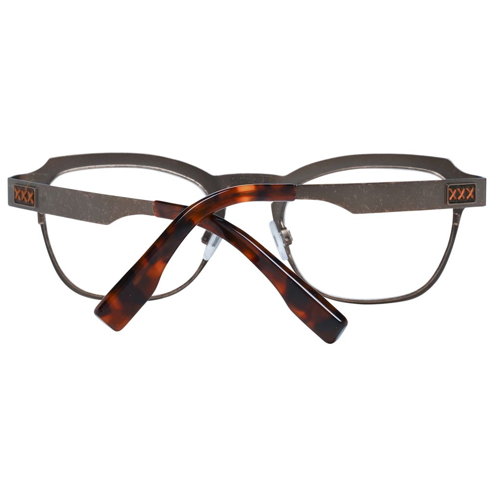 Ermenegildo Zegna Bronze Titanium Glasses (Frames) - ClickThatClicks 