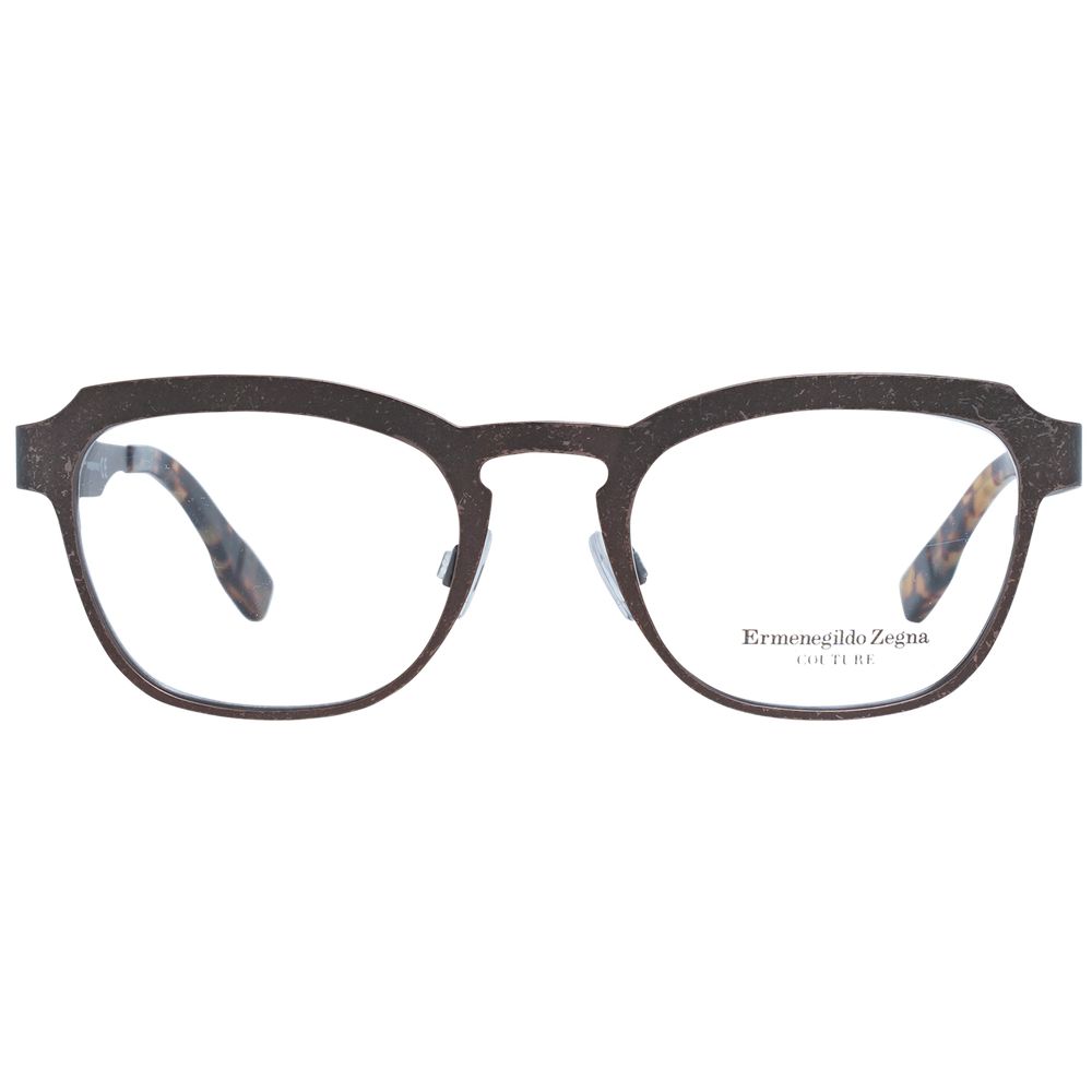 Ermenegildo Zegna Bronze Titanium Glasses (Frames) - ClickThatClicks 