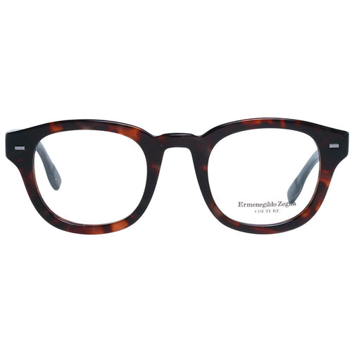 Ermenegildo Zegna Brown Plastic Glasses (Frames) - ClickThatClicks 