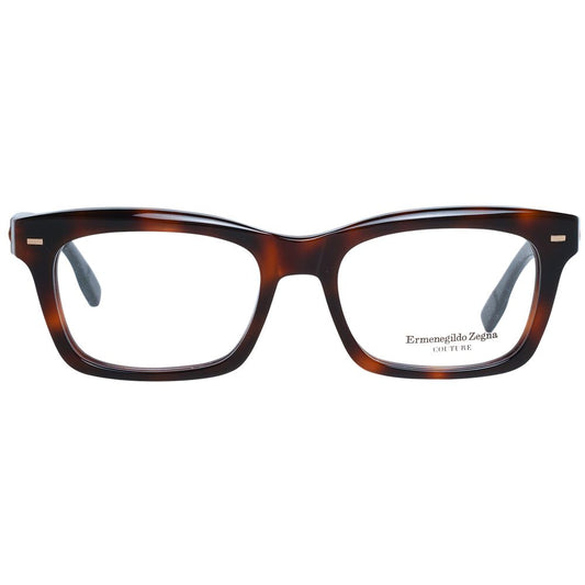 Ermenegildo Zegna Brown Plastic Glasses (Frames) - ClickThatClicks 
