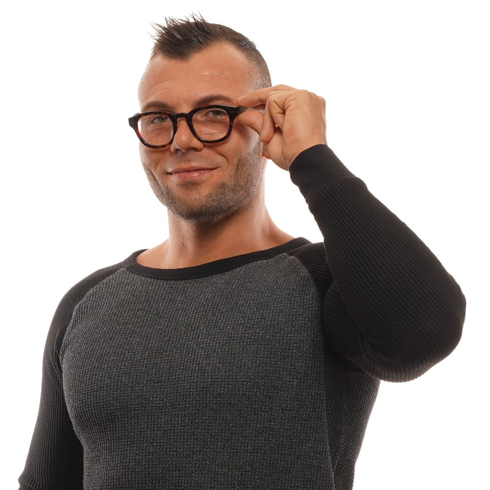 Ermenegildo Zegna Brown Plastic Glasses (Frames) - ClickThatClicks 