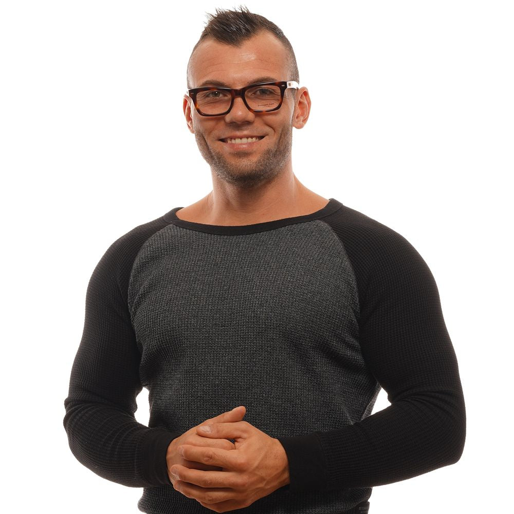 Ermenegildo Zegna Brown Plastic Glasses (Frames) - ClickThatClicks 