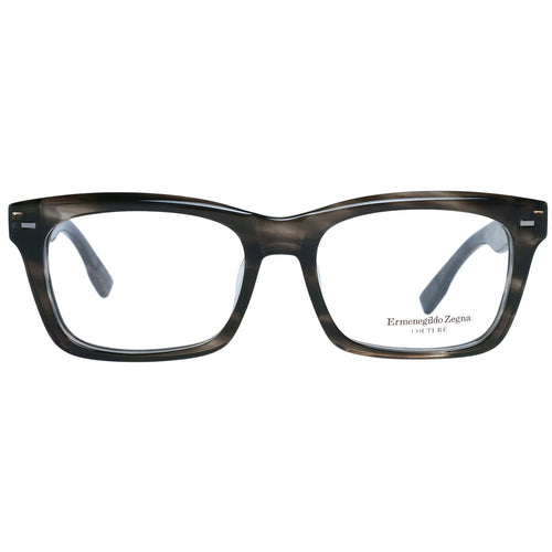 Ermenegildo Zegna Gray Acetate, Wood & Horn Glasses (Frames) - ClickThatClicks 
