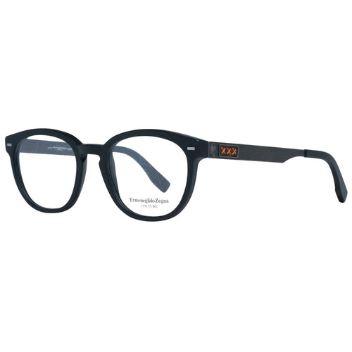 Ermenegildo Zegna Black Plastic Glasses (Frames) - ClickThatClicks 