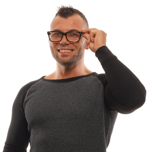 Ermenegildo Zegna Gray Acetate, Wood & Horn Glasses (Frames) - ClickThatClicks 
