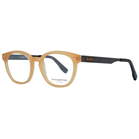 Ermenegildo Zegna Orange Metal & Plastic Glasses (Frames) - ClickThatClicks 
