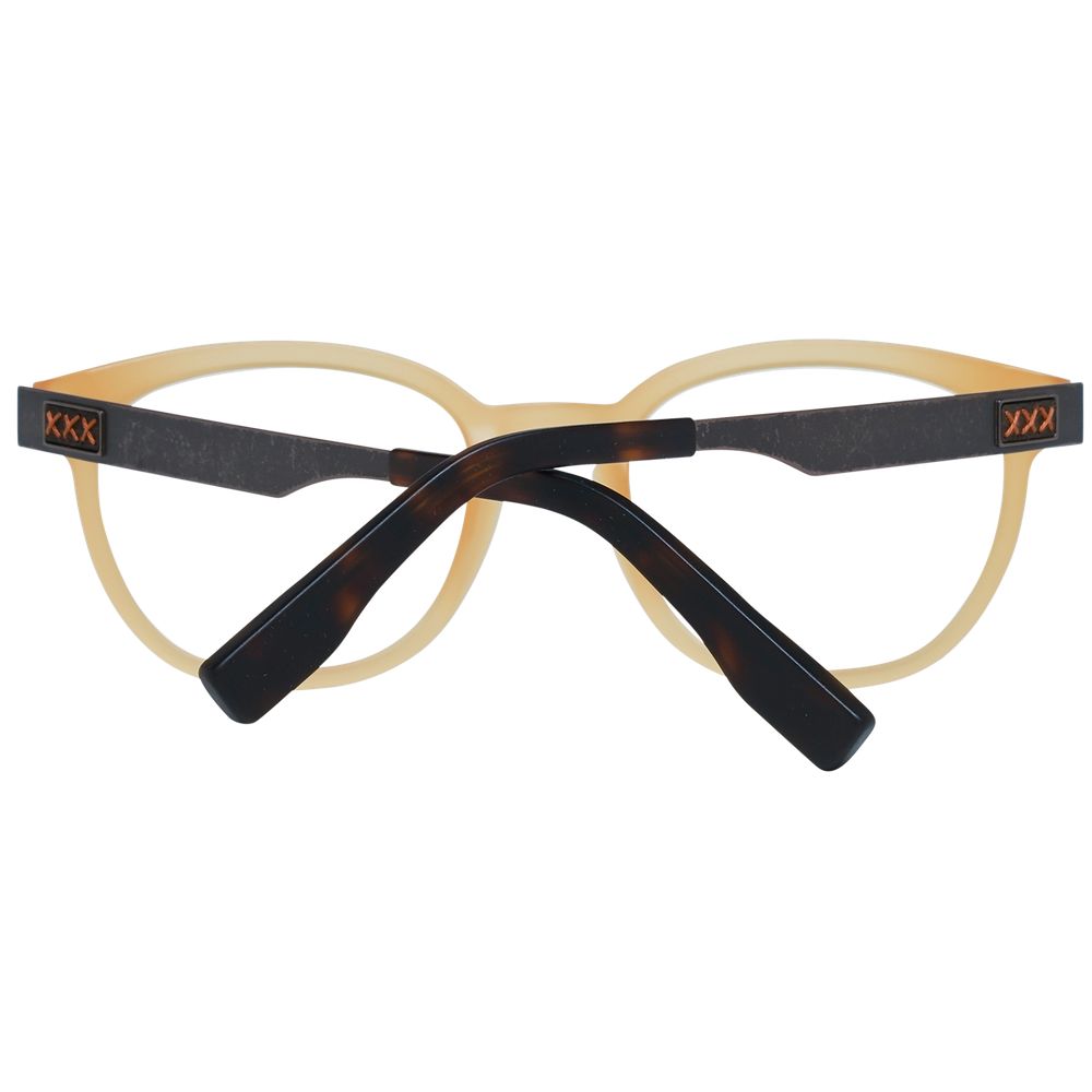 Ermenegildo Zegna Orange Metal & Plastic Glasses (Frames) - ClickThatClicks 