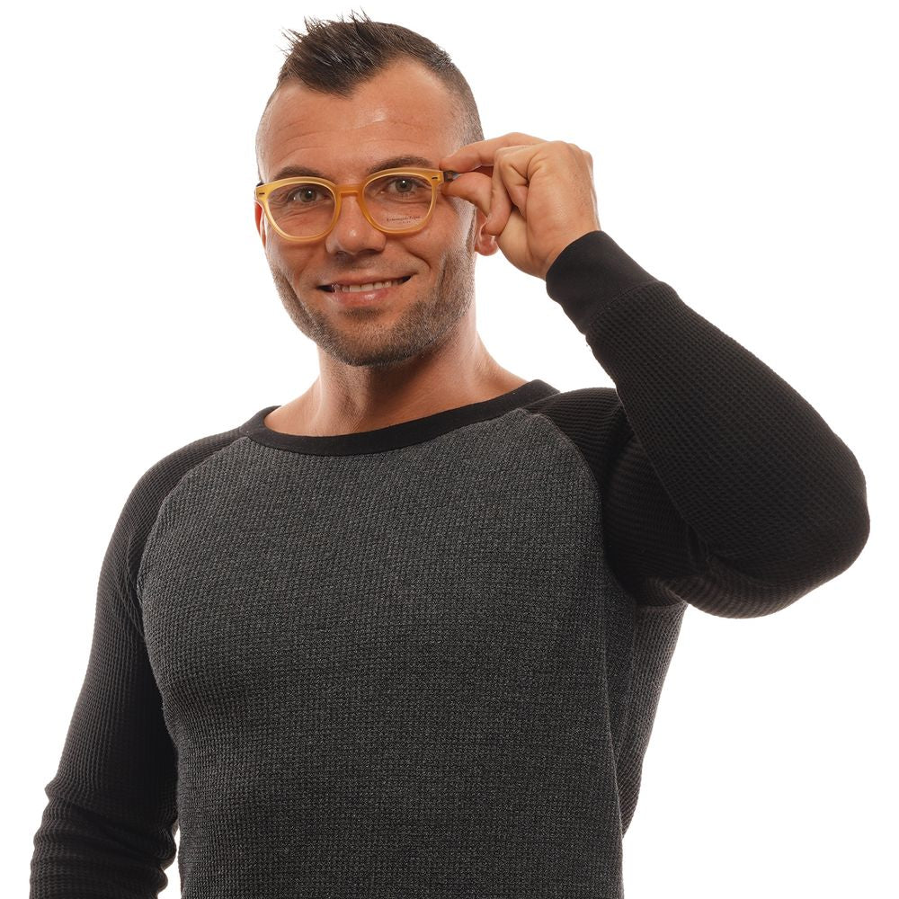 Ermenegildo Zegna Orange Metal & Plastic Glasses (Frames) - ClickThatClicks 