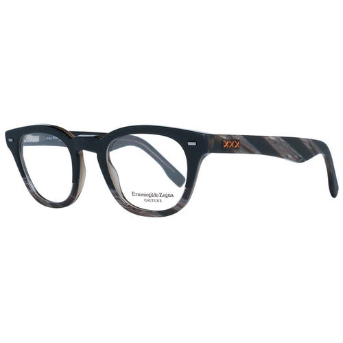 Ermenegildo Zegna Black Plastic Glasses (Frames) - ClickThatClicks 