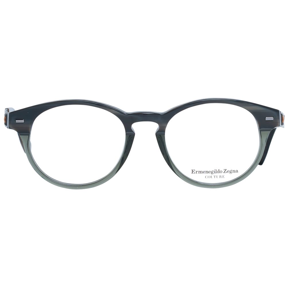 Ermenegildo Zegna Gray Plastic Glasses (Frames) - ClickThatClicks 