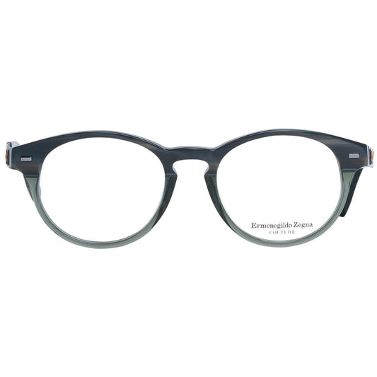 Ermenegildo Zegna Gray Plastic Glasses (Frames) - ClickThatClicks 