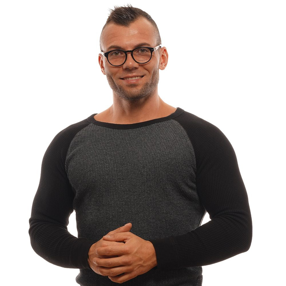 Ermenegildo Zegna Black Plastic Glasses (Frames) - ClickThatClicks 
