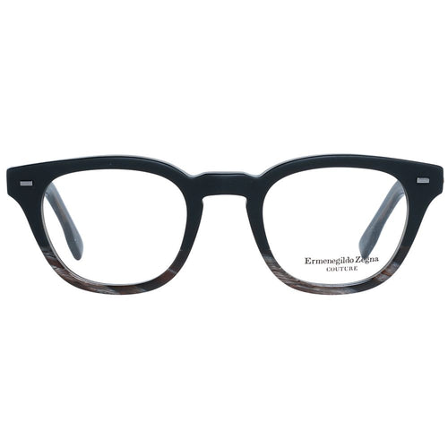 Ermenegildo Zegna Black Plastic Glasses (Frames) - ClickThatClicks 