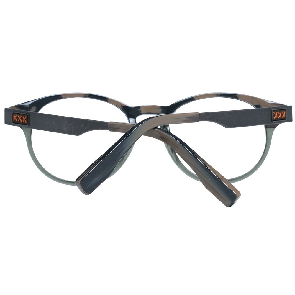 Ermenegildo Zegna Gray Plastic Glasses (Frames) - ClickThatClicks 