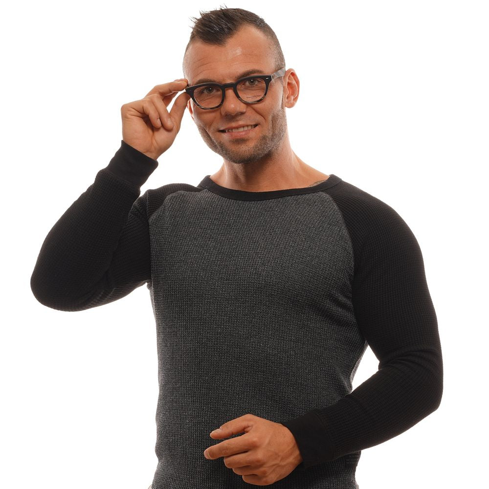 Ermenegildo Zegna Black Plastic Glasses (Frames) - ClickThatClicks 