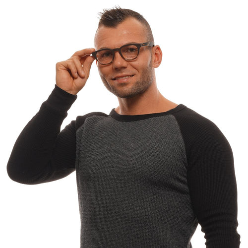 Ermenegildo Zegna Brown Plastic Glasses (Frames) - ClickThatClicks 