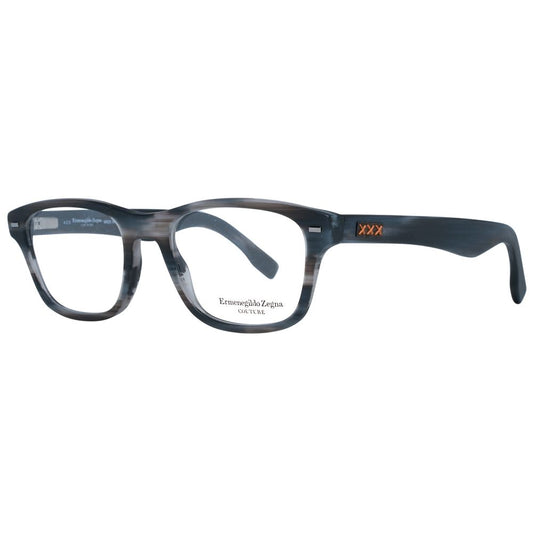 Ermenegildo Zegna Gray Plastic Glasses (Frames) - ClickThatClicks 