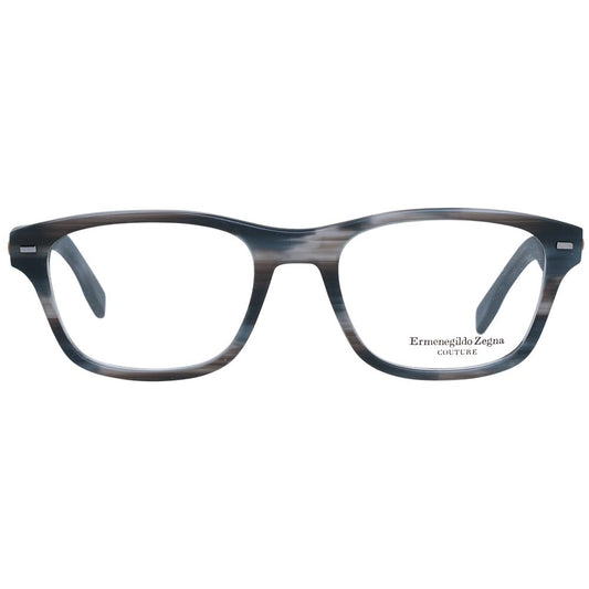 Ermenegildo Zegna Gray Plastic Glasses (Frames) - ClickThatClicks 