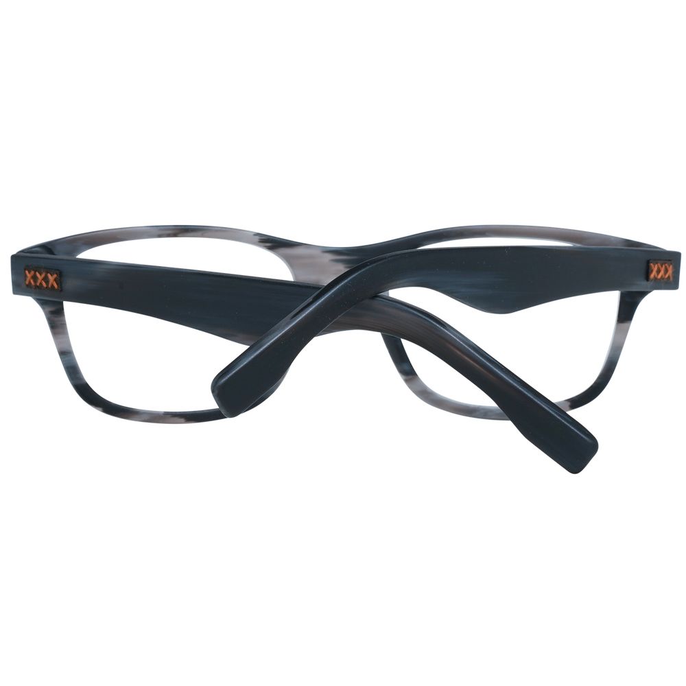 Ermenegildo Zegna Gray Plastic Glasses (Frames) - ClickThatClicks 