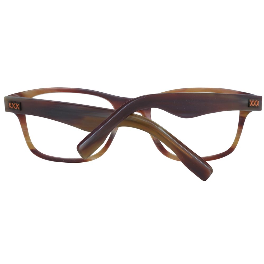 Ermenegildo Zegna Brown Plastic Glasses (Frames) - ClickThatClicks 