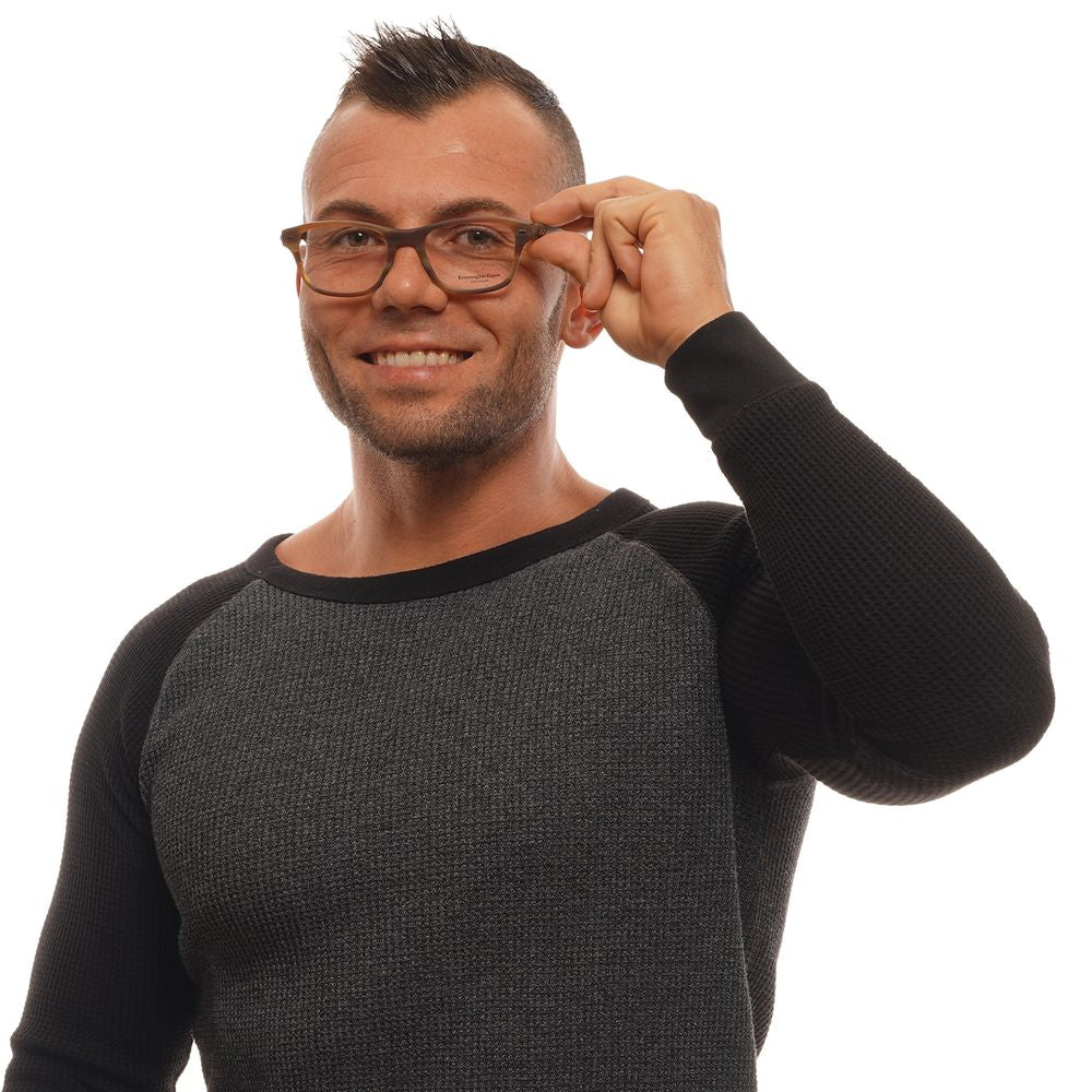 Ermenegildo Zegna Brown Plastic Glasses (Frames) - ClickThatClicks 