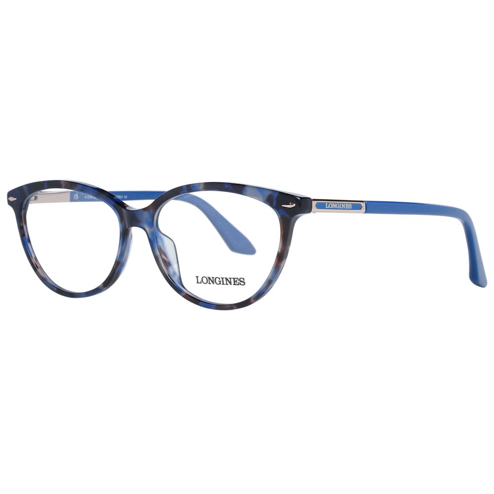 Longines Blue Plastic Glasses (Frames) - ClickThatClicks 
