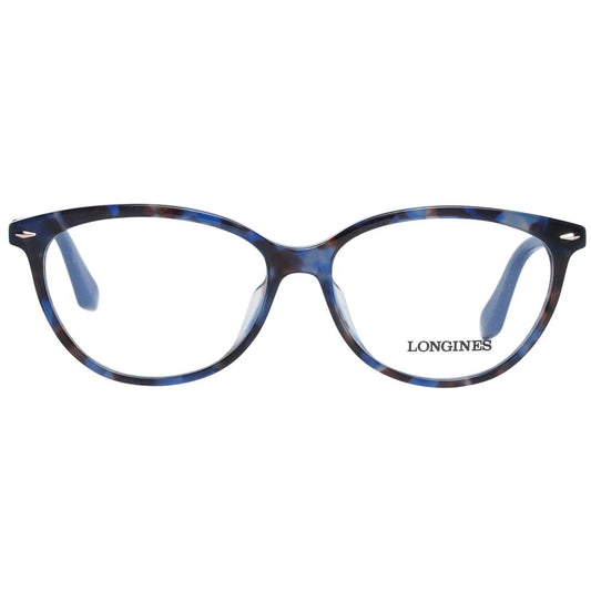 Longines Blue Plastic Glasses (Frames) - ClickThatClicks 
