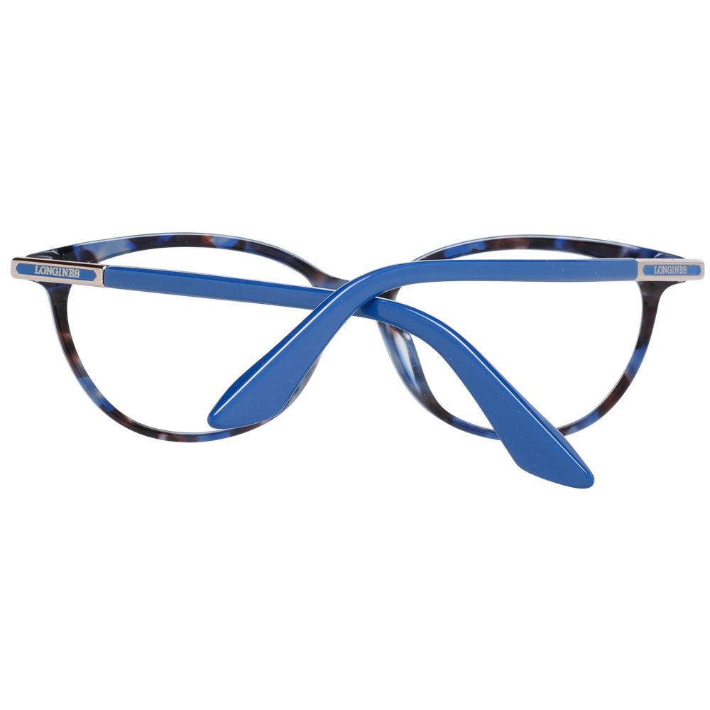 Longines Blue Plastic Glasses (Frames) - ClickThatClicks 