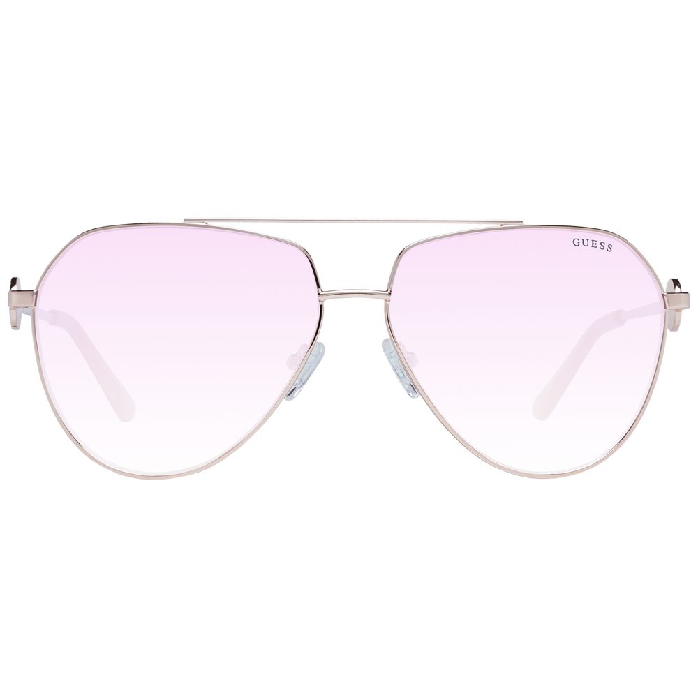 Guess Rose Gold Metal Sunglasses - ClickThatClicks 