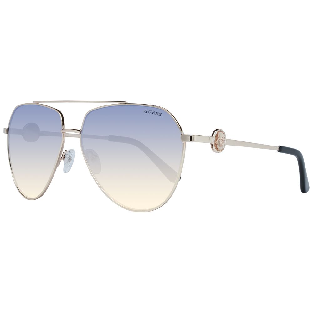 Guess Gold Metal Sunglasses - ClickThatClicks 