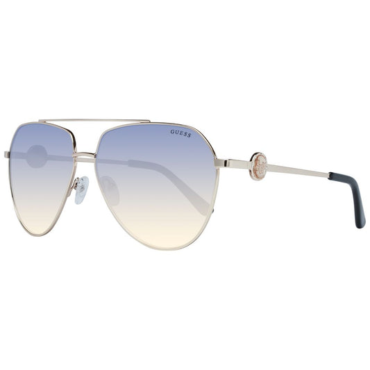 Guess Gold Metal Sunglasses - ClickThatClicks 