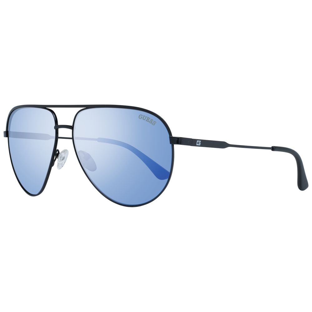 Guess Black Metal Sunglasses - ClickThatClicks 