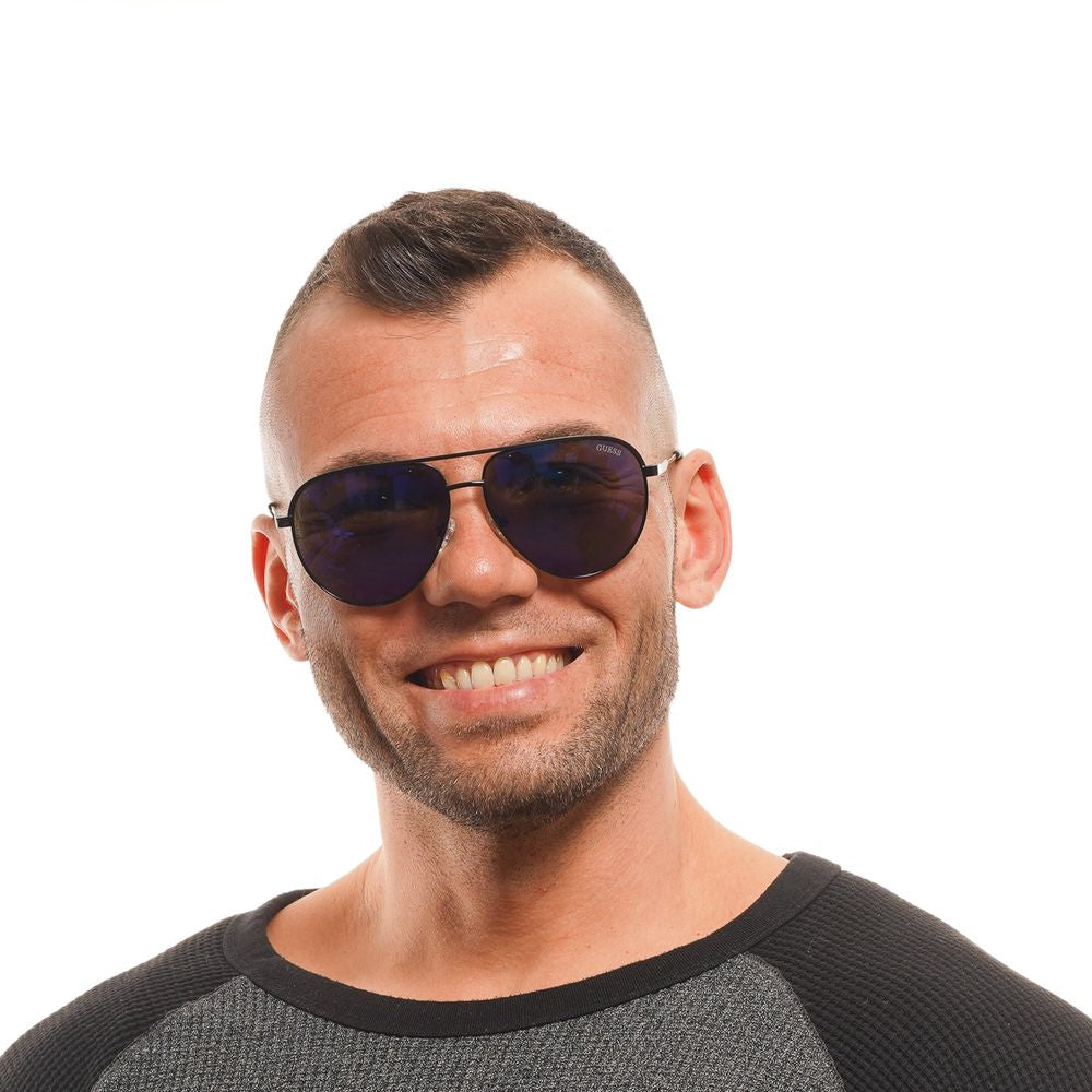 Guess Black Metal Sunglasses - ClickThatClicks 