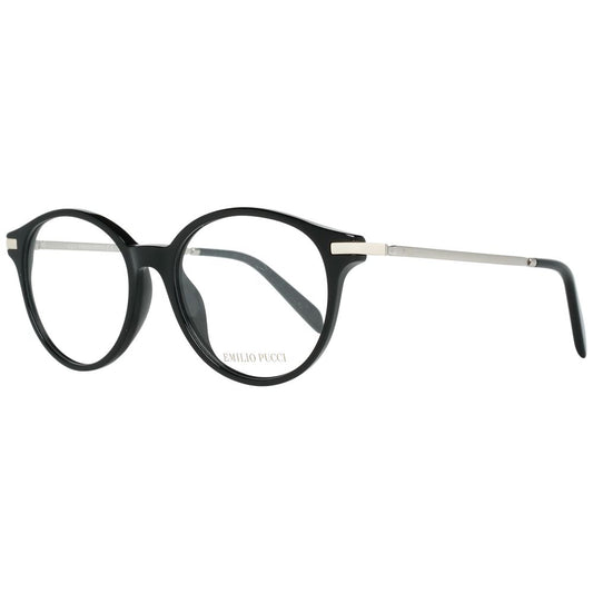 Emilio Pucci Black Metal & Plastic Glasses (Frames) - ClickThatClicks 