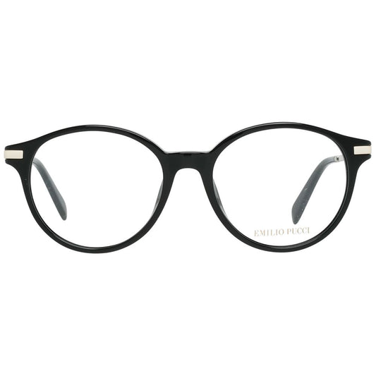 Emilio Pucci Black Metal & Plastic Glasses (Frames) - ClickThatClicks 