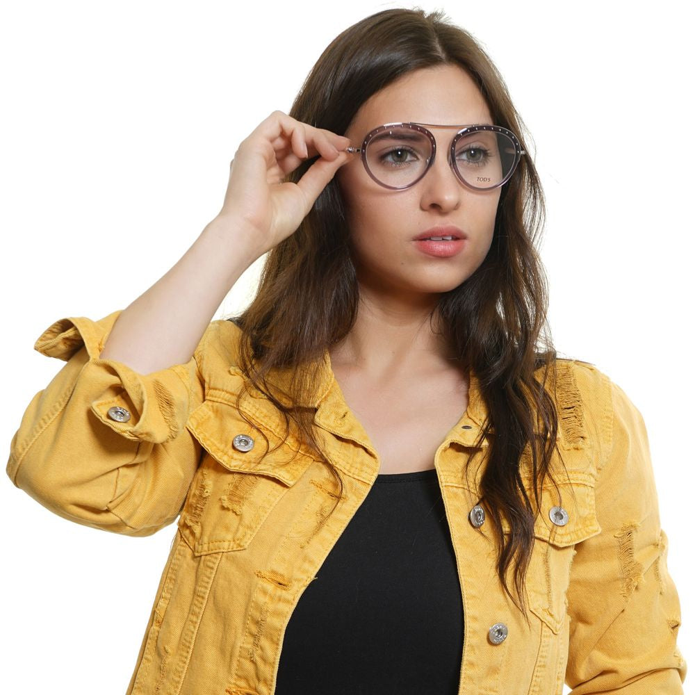 Tod's Multicolor Metal & Leather Glasses (Frames) - ClickThatClicks 