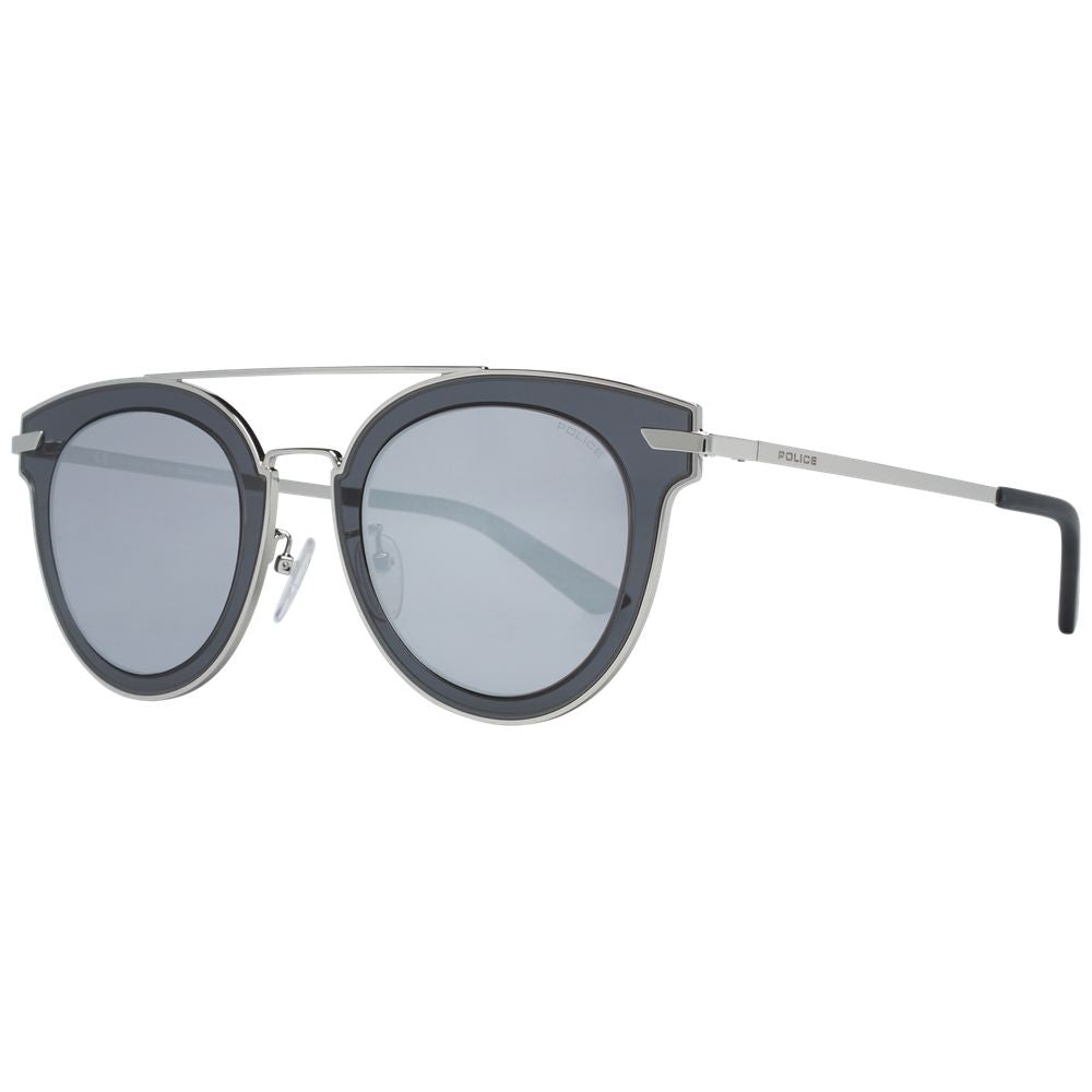 Police Silver Metal & Plastic Sunglasses - ClickThatClicks 