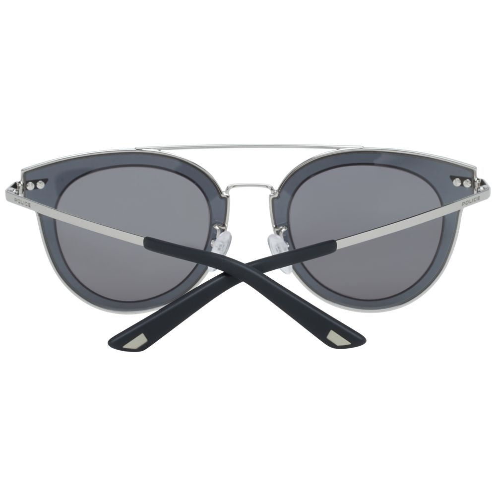 Police Silver Metal & Plastic Sunglasses - ClickThatClicks 
