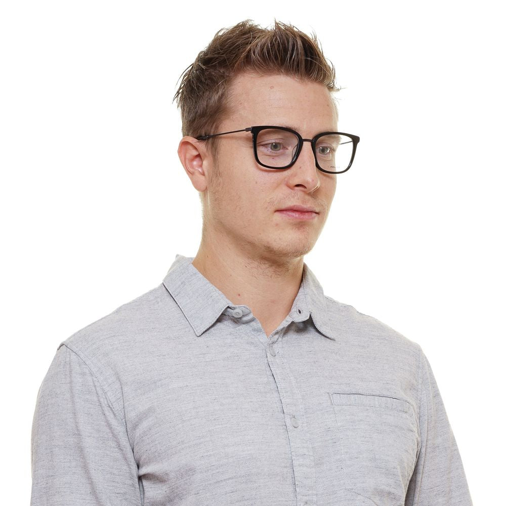 Police Black Metal & Plastic Glasses (Frames) - ClickThatClicks 