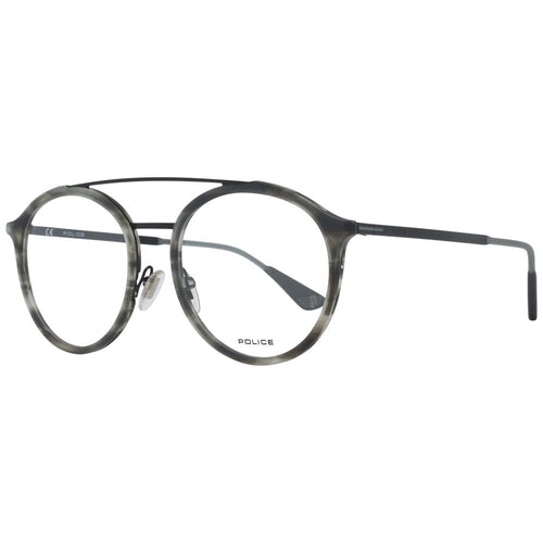 Police Gray Metal & Plastic Glasses (Frames) - ClickThatClicks 