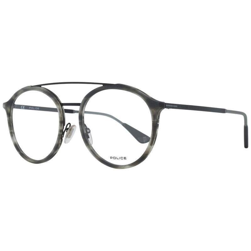 Police Gray Metal & Plastic Glasses (Frames)